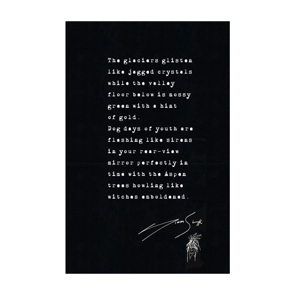 First 21 Poem Lithograph