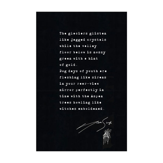 First 21 Poem Lithograph